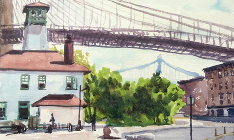 Brooklyn in Watercolor: Plein Air on Location