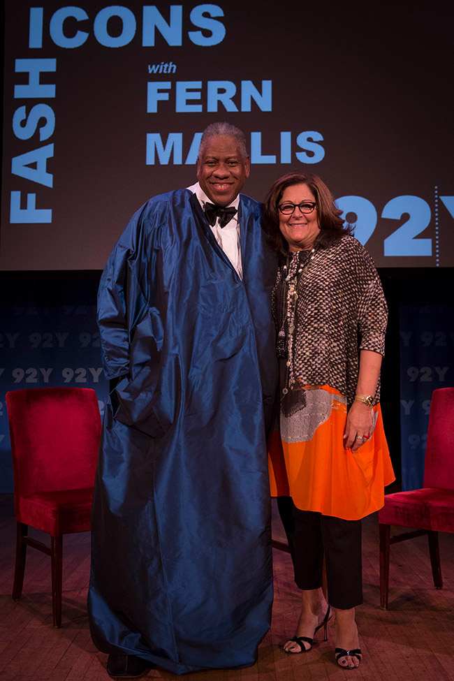 Fern Mallis remembers an evening with André Leon Talley