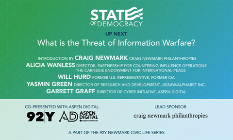 State of Democracy Summit: What is the Threat of Information Warfare?