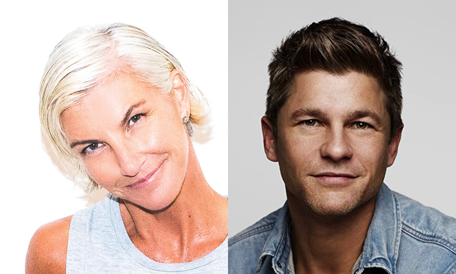 Stacey Griffith and David Burtka
