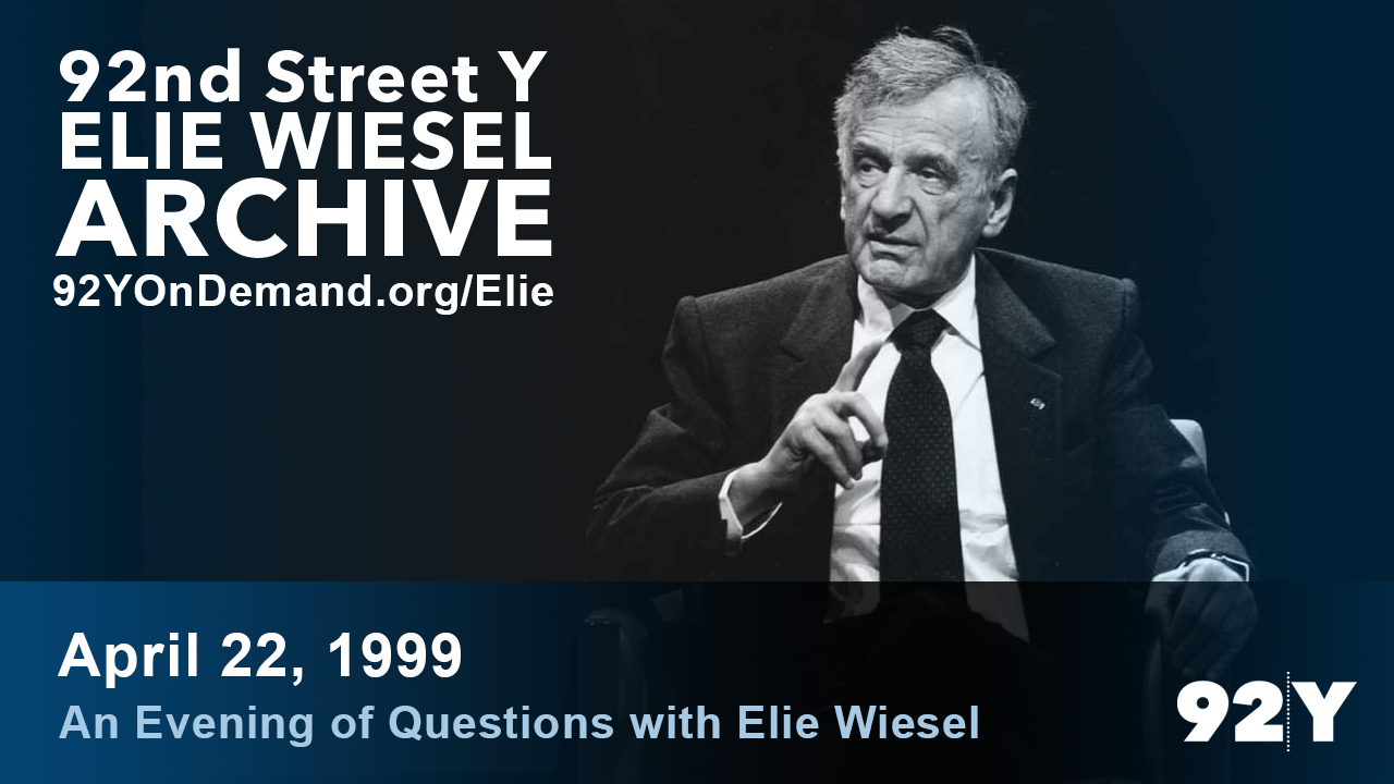 An Evening of Questions with Elie Wiesel