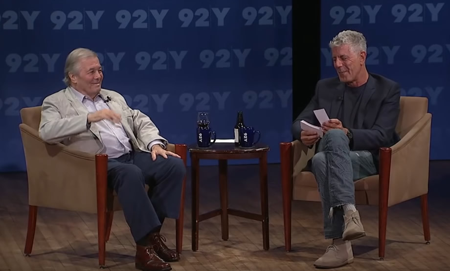 Jacques Pépin and Anthony Bourdain: Heart & Soul in the Kitchen