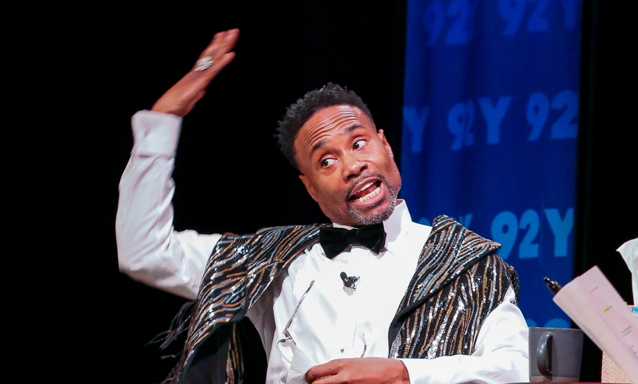 Billy Porter on the fashion runway of the black church: Fashion Icons with Fern Mallis