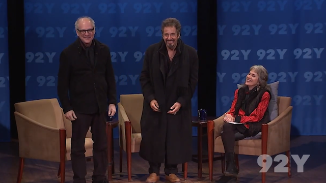 Reel Pieces&trade; with Annette Insdorf: Al Pacino and Barry Levinson on The Humbling